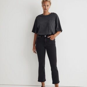 Madewell Curvy Kick Crop Jeans size 31 like new